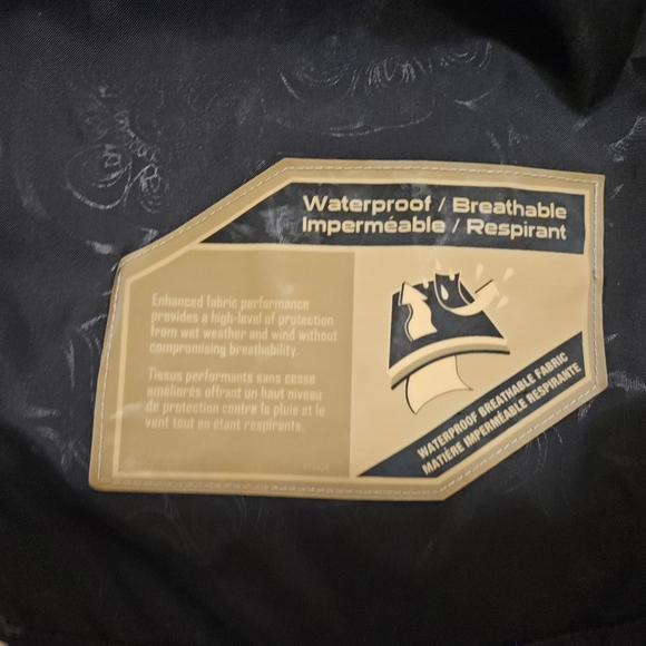 Columbia down double breast puffer vest M medium black - Picture 8 of 10